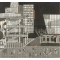 原晓轩 《城-界》  120cmx120cm 纸本设色 2017 年